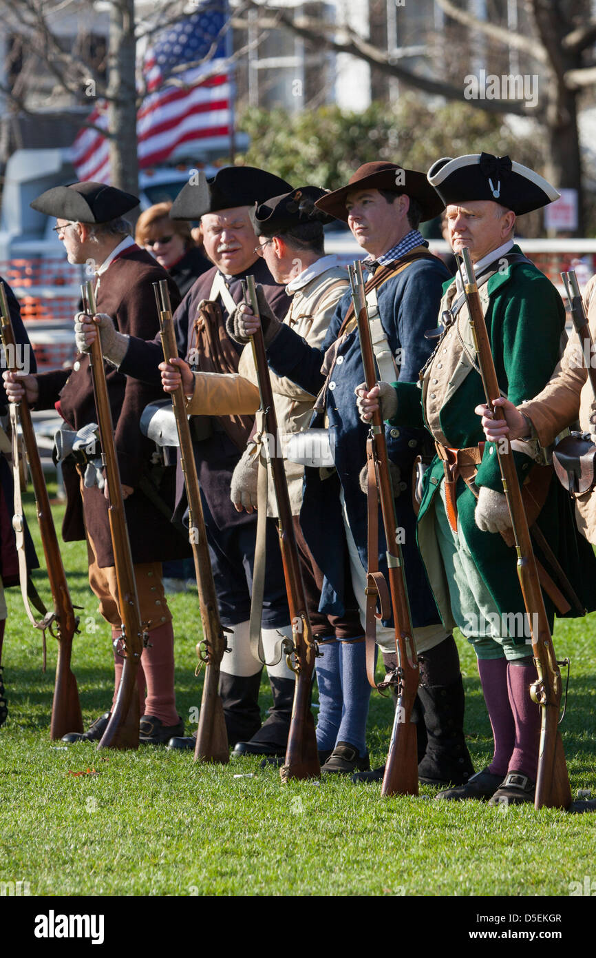 Patriot`s Day , Lexington, New England, USA Stock Photo Alamy